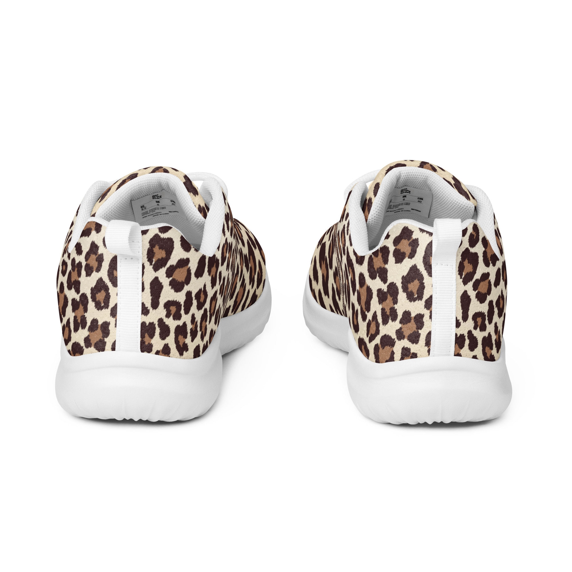 leopard print athletic shoes