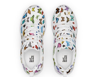 Women’s Colorful Spring Bug and Butterfly Athletic Shoes