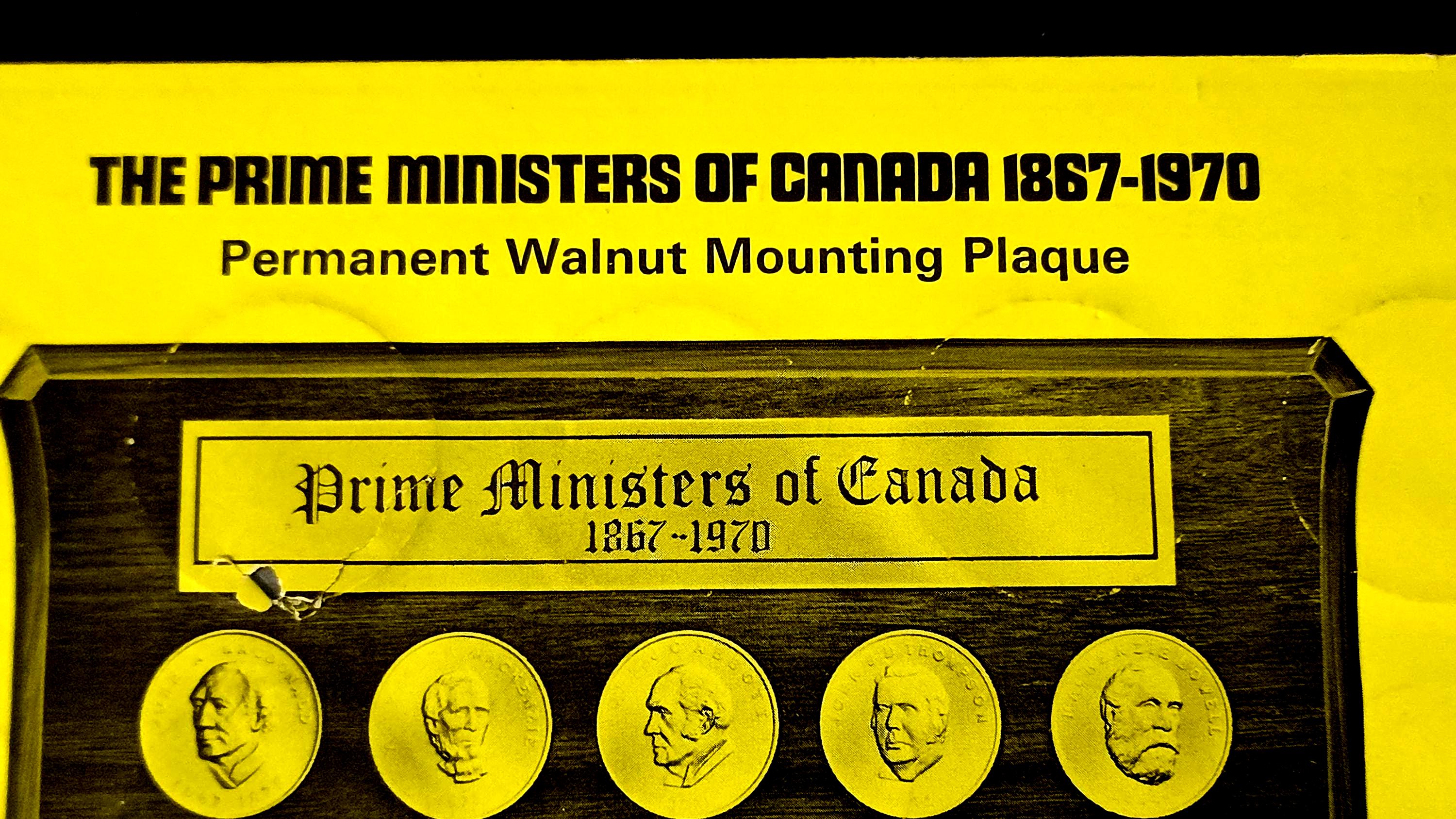 カナダ首相記念メダル（1867～1970年）（15枚セット）、シェル社製