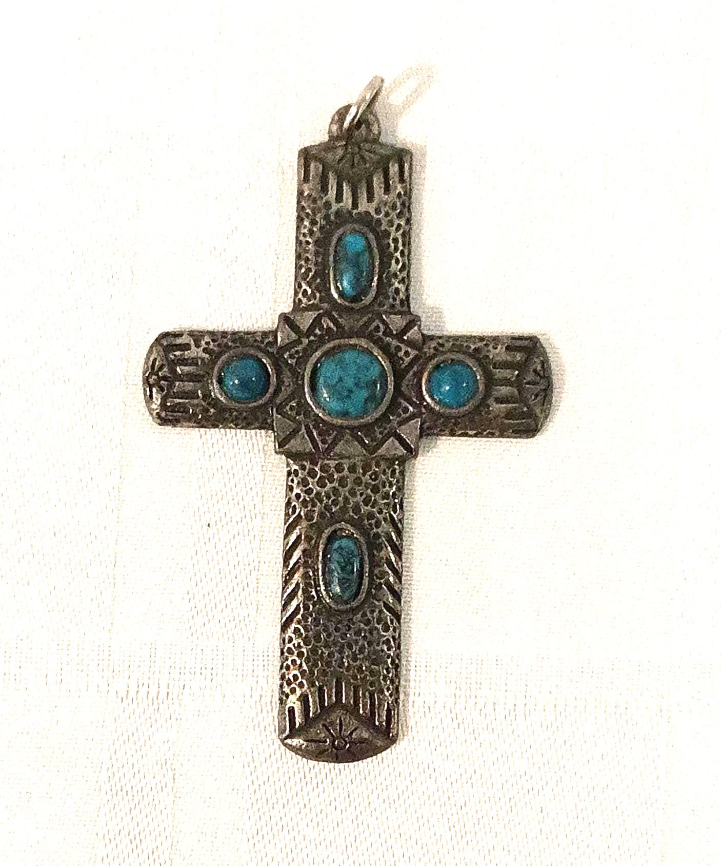 Stamped Navajo Pendant - Etsy Canada