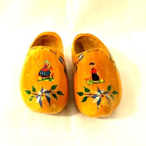 Small Wooden Shoe With Leather Sweden - Etsy