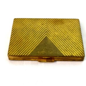 Lentheric Mid Century Poudre de maquillage vintage Compact