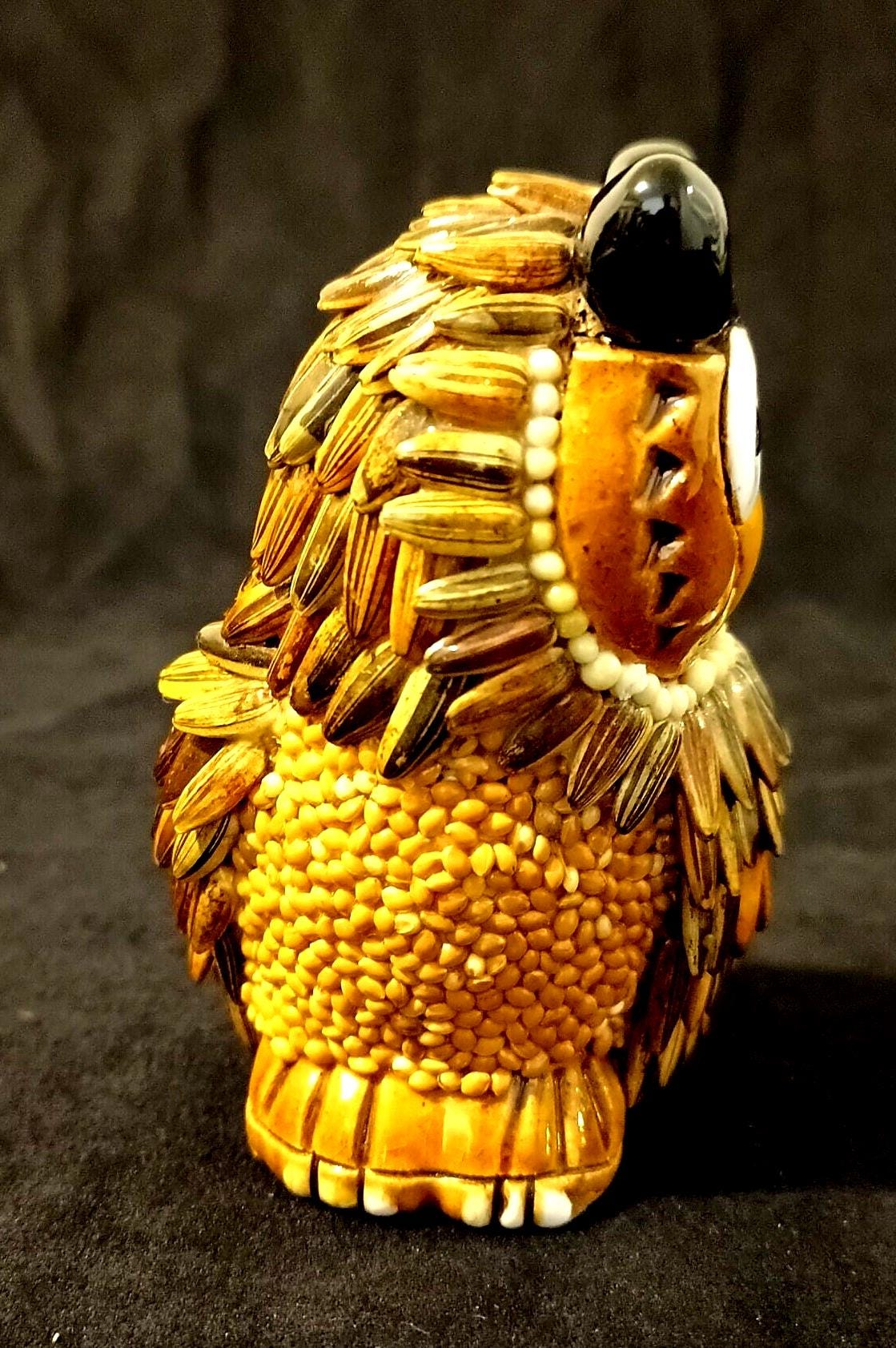 ヴィンテージ アルテサニア リンコナダ セラミック フクロウ 置物