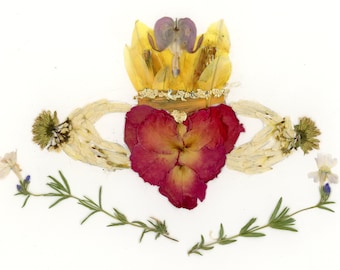 DIGITAL Claddagh Wedding Gift, Irish Wedding Gift, Unique Engagement Gift, Irish Decor, St. Patrick's Day Gift Wedding Gift Couple Unique