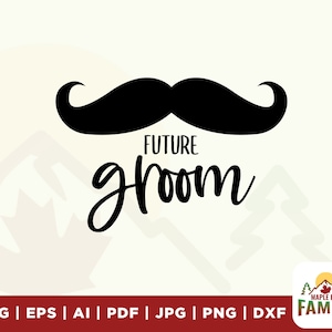Zukünftiger Bräutigam SVG, Hochzeit Party SVG, Brautparty SVG, Braut svg, Verlobungsgeschenk svg, Bräutigam svg, Dateien für Cricut, Silhouette, Sublimation