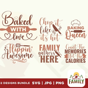 Kitchen Svg, Kitchen Svg Bundle, Funny Kitchen Svg, Baking Svg, Kitchen Quotes Svg, Cooking Svg, Potholder Svg, Baking Queen, cricut, vinyl