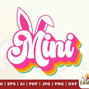 Mini svg, Easter svg, Mother&#39;s Day, Mother&#39;s Day svg, layered svg, Cute Mother&#39;s Day svg, Cut File, Printable Image, svg, Digital Image