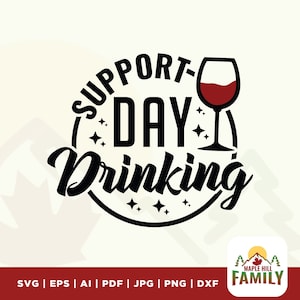 Ondersteuning dag drinken teken SVG, ondersteuning dag SVG, bier drinken decor, drinken SVG, bierliefhebbers, bier pub teken, dag drinker, bier metalen bord