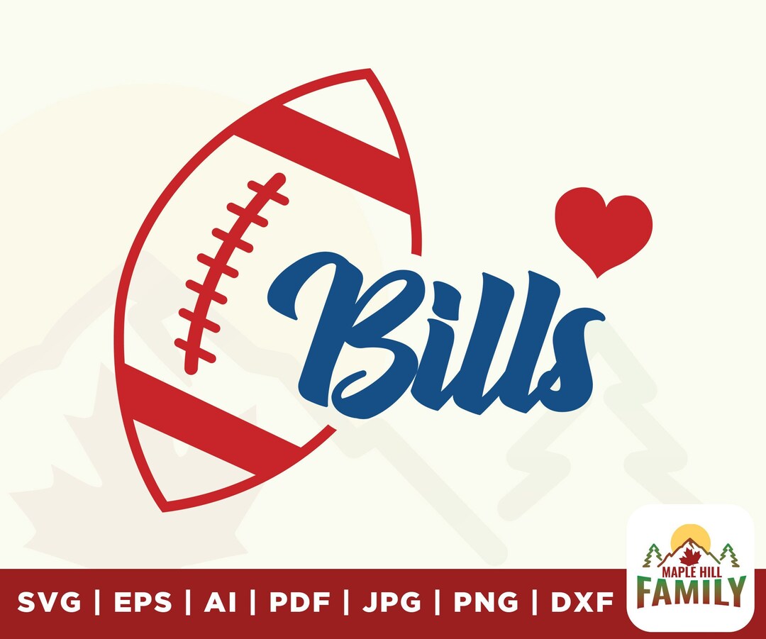 Bills Football Svg, Bills Shirt Svg, Bills Mascot Svg, Bills Mom Svg
