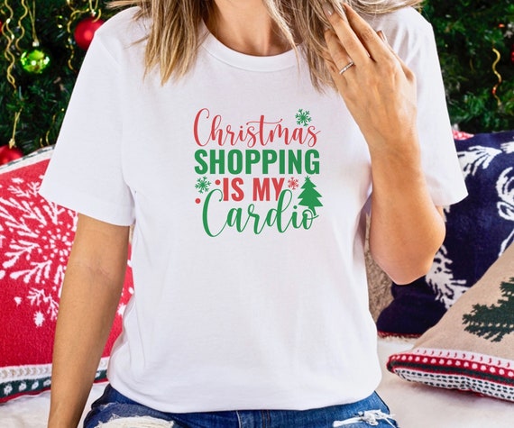 Christmas Tree Cardio T-Shirt Christmas Tree Cardio T-Shirt