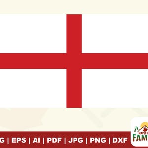 Layered England flag svg, England flag, England flag clipart, Soccer game, Sports Svg, Football Shirt Svg, cricut, layered, vector, decal