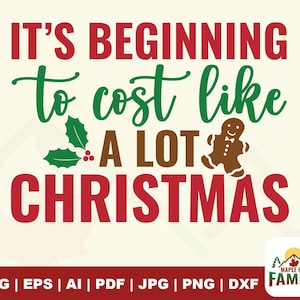 Funny Christmas SVG: Sarcastic Quote, Christmas Shirt Design (Digital Download)