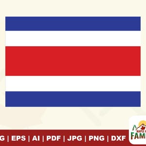 Bandeira da Costa Rica em camadas, bandeira da Costa Rica, clipart da bandeira da Costa Rica, jogo de futebol svg, esportes svg, camisa de futebol svg, em camadas, estampa de camiseta