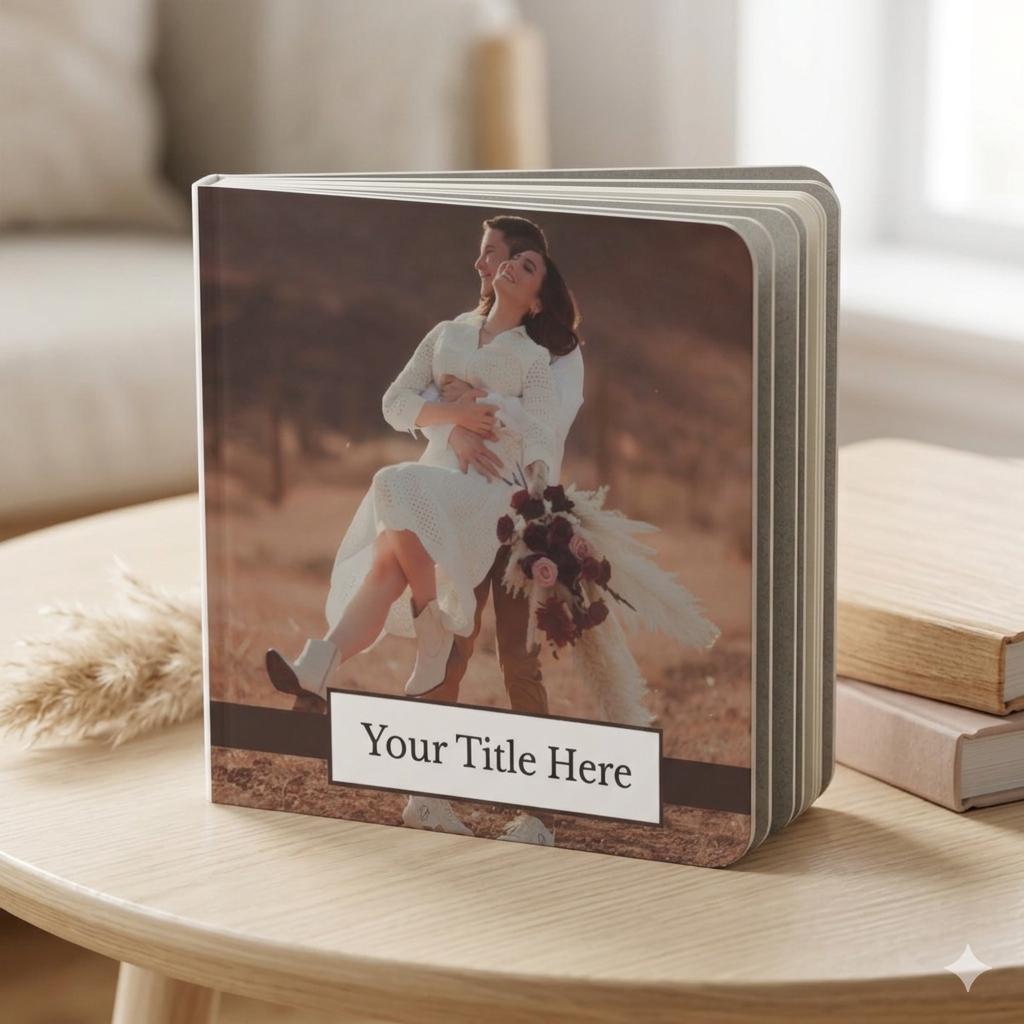 Custom Photo Board Book | Custom Keepsake - Etsy