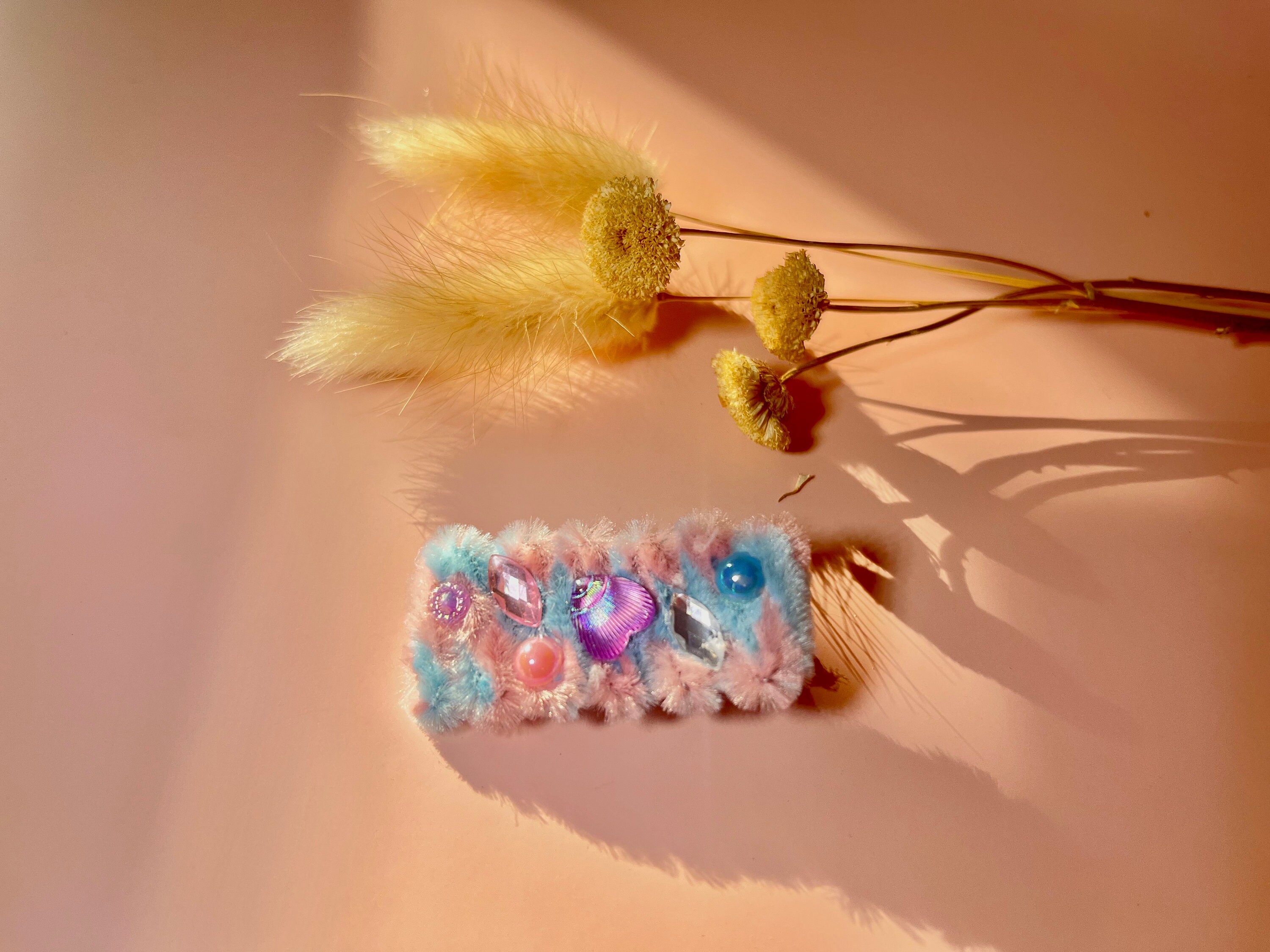 Piper Cleaner Hair Clip, Cute Twisting Hair Clip, Handmade Rhinestone ...