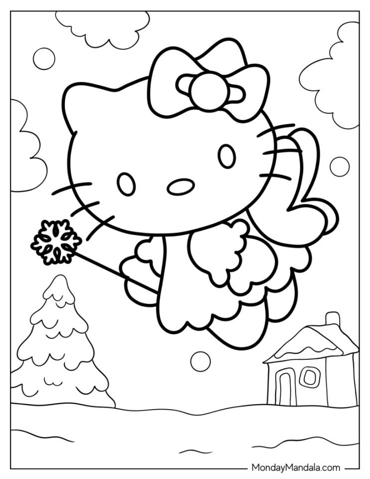 Kitty Coloring Book For Kids And Adults 30 Pages (Digital only) you have to download No Refunds on Digital Items