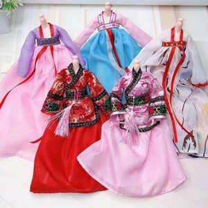 30CM/11 inches ancient barbie cloth |Chinese barbie dress |barbie hanfu