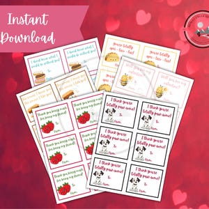 Printable Valentine&#39;s Day Card Kids - Printable Valentine&#39;s Day Card - Kids Valentine&#39;s Day Card - Kids Valentines Card - Punny Valentines