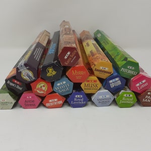 Incense sticks different types