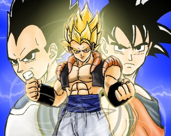 Gogeta Art Print
