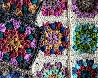 Dahlia Square Crochet Pattern