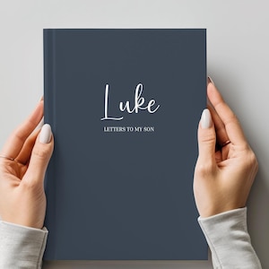 Diario personalizado para padres, regalo para baby shower, regalo para mamá primeriza, cartas para mi hijo, libro de recuerdos para niños, cuaderno, padres primerizos