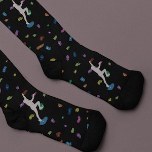 Bouldering Socks, Rock Climbing Socks, Bouldering Gifts, Outdoors Socks, Climbing Gifts, Climbing Accessories, Rock Climbing Gifts