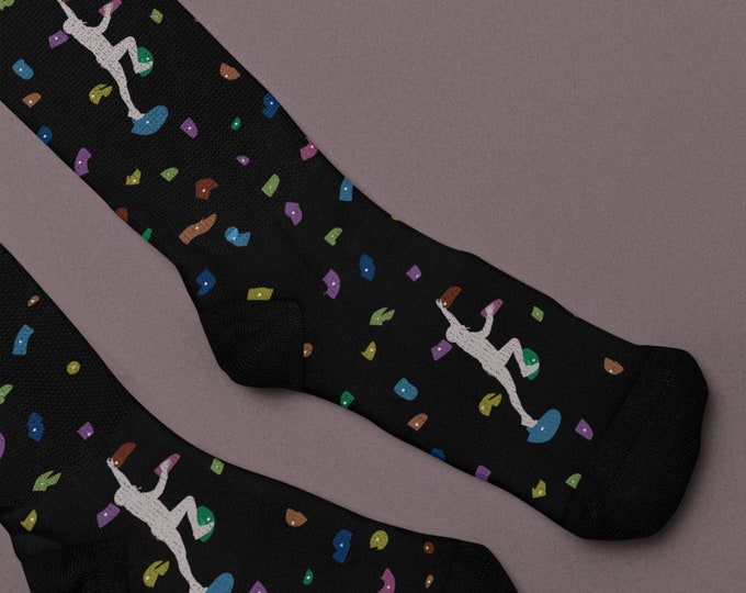 Bouldering Socks, Rock Climbing Socks, Bouldering Gifts, Outdoors Socks, Climbing Gifts, Climbing Accessories, Rock Climbing Gifts