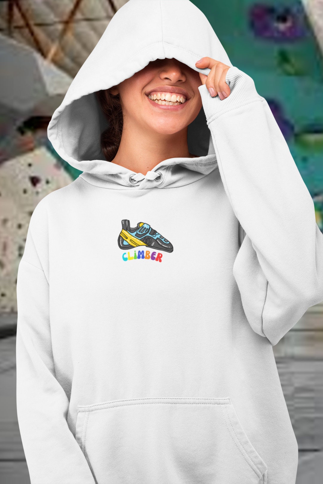 Climbing Hoodie Bouldering Rock Climbing Climber Climbing Etsy UK