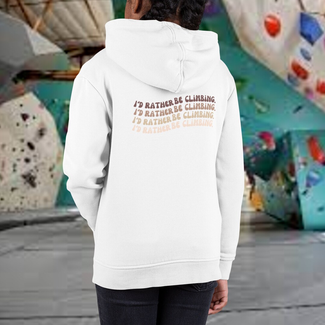 Kids Climbing Hoodie Bouldering Rock Climbing Etsy