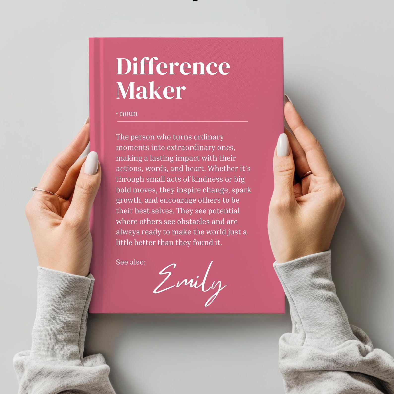 Personalised Difference Maker Journal