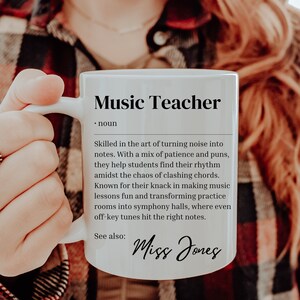 MYOSPARK Music Teacher Bracelet Musicians Message Card Jewelry Music Teacher Appreciation Gift Music Lover Gift (UK Music Teacher Card BR - View #3