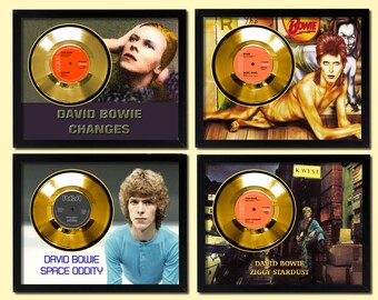 David bowie - gold single vinyl - (A-Z)