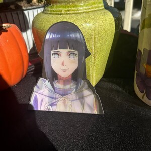 Naruto Hinata Hyuga Anime Motion Sticker For Car/Laptop/ 3D Lenticular  Peeker