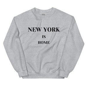 New York Sweatshirt New York Crewneck New York City Sweatshirt Vintage Crewneck Vintage Sweatshirt Oversized Sweatshirt Aesthetic Sweather