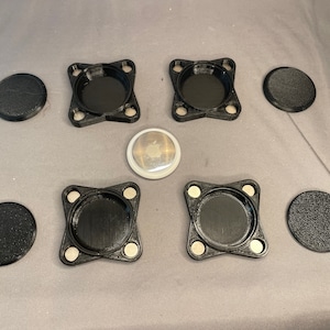 4x apple airtag discrete magnetische behuizing gemaakt in de VS duurzame snap fit