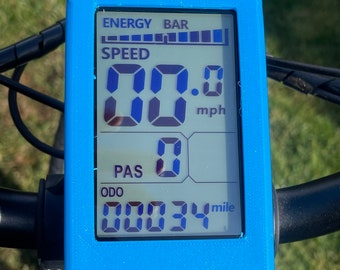 Lectric XP Blue M5 Display Protective Cover 2.0, 3.0, Premium, Trike & Lite, + Free Screen Protector!