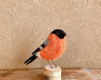 Bullfinch bullfinch felted