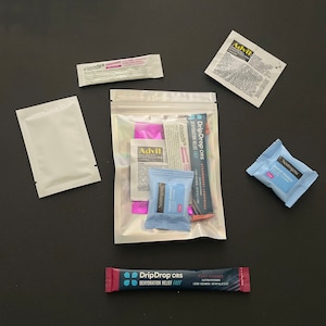 Hangover kit/ Hangover recovery kit- Essential recovery bag for girls trip and bachelorette party favors