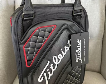 Golf Shag Bag - Black & Red Brand New