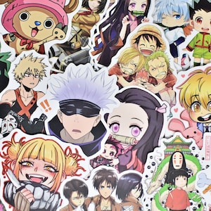 50 Videospiel Anime Cartoon Vinyl Aufkleber Pack Wasserdicht für Hydro Flask, Laptop, Skateboard, Koffer, Fahrrad, Snowboard, Notebook