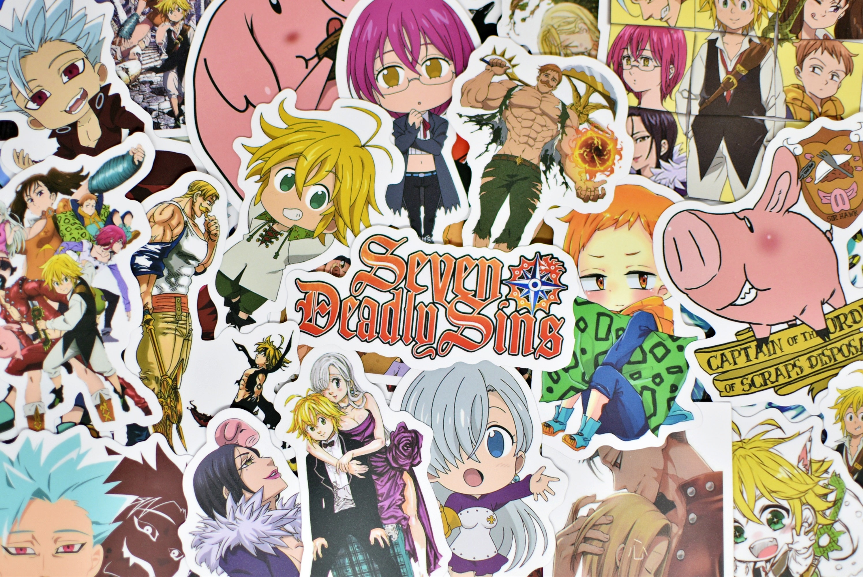 SRBB1021 nanatsu no taizai seven deadly sins king anime Car Window Decal  Sticker