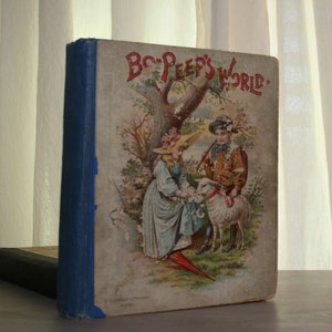 Rare Margaret Sidney Title - Polly and the Children - Scarce Harriet Lothrop Book - Antique Illustrated Children&#39;s Chromolithograph Volume
