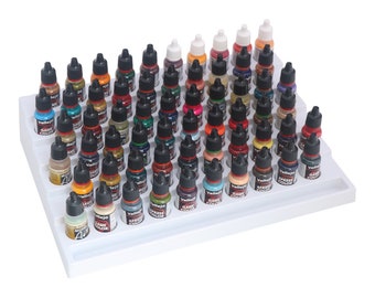 Färgställ för 60 flaskor Army Painter, Vallejo, etc.