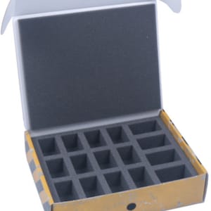 Half-size Small Box for 16 miniatures on 32 mm bases