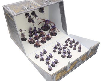 Magnetiskt fodral med 3 metallplaster