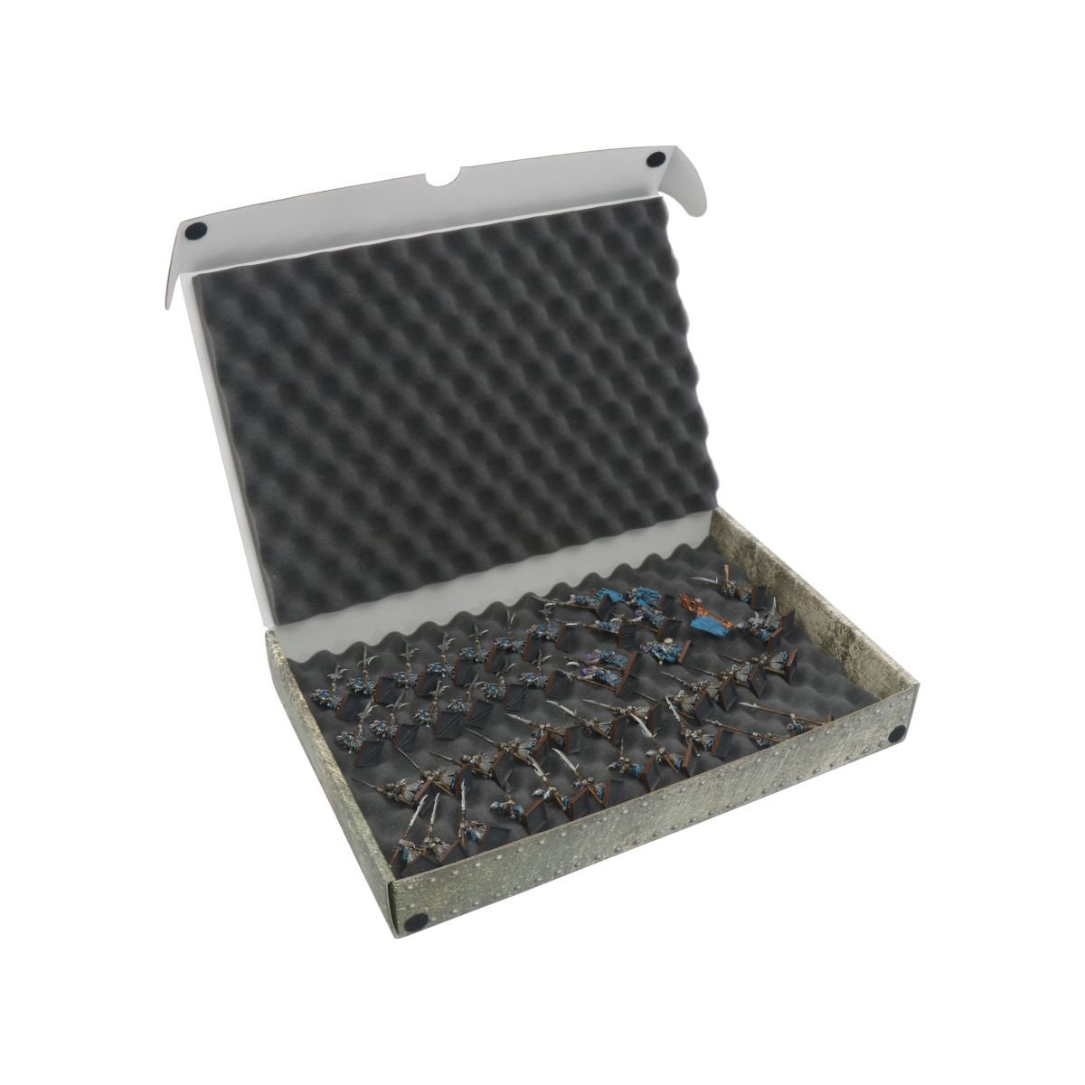 Fullsize Standard Box With Convoluted Foam Inserts for Minis on 20