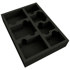 Foam tray for cards