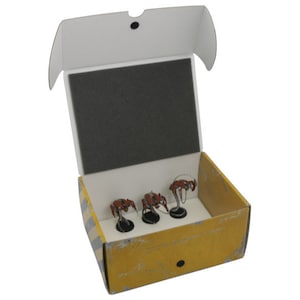 Half-size Medium Box for magnetically-based miniatures