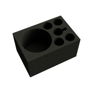 Foam tray for 1.4 FD Laser Cannon Team